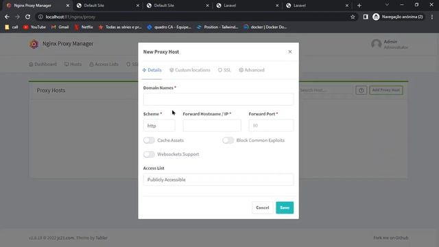 Multi Virtual Host Using Nginx Proxy Manager Docker Engine (Docker Nativo) смотреть онлайн