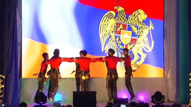 Армянский национальный танец ВКГТУ Armenian Folk dance EKTSU 2015
