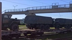 RU Железнодорожный Эшелон С Военной Техникой В Евдаково В 155 Км От Украины || 3 Октября 2022