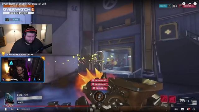 Все изменения персонажей в overwatch 2 | Записи альфа геймплея Overwatch 2