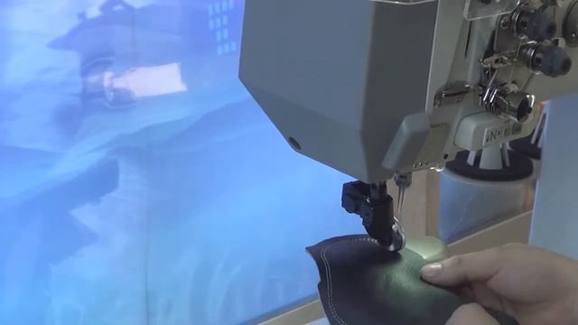 Колонковая 2 игольная швейная машина для обуви и кожгалантереи смотреть онлайн