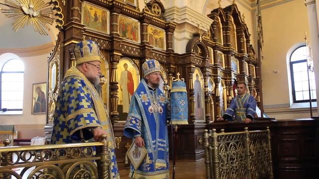 Покров Пресвятой Богородицы православные гродненцы встретили с митрополитом Вениамином смотреть онлайн