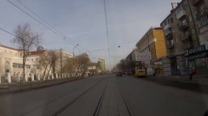 Трамвайный маршрут №25, г Екатеринбург