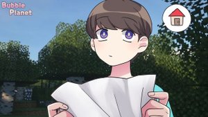The skeleton and Steve | Minecraft anime