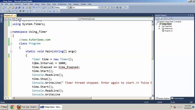Thread Creation Using Timer In C#.Net Tamil смотреть онлайн