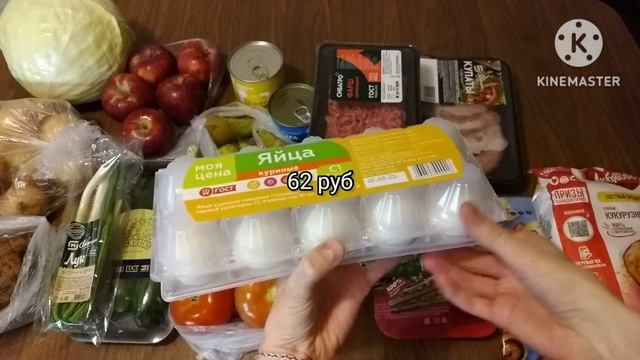 Закупка продуктов на неделю из магазина Магнит смотреть онлайн