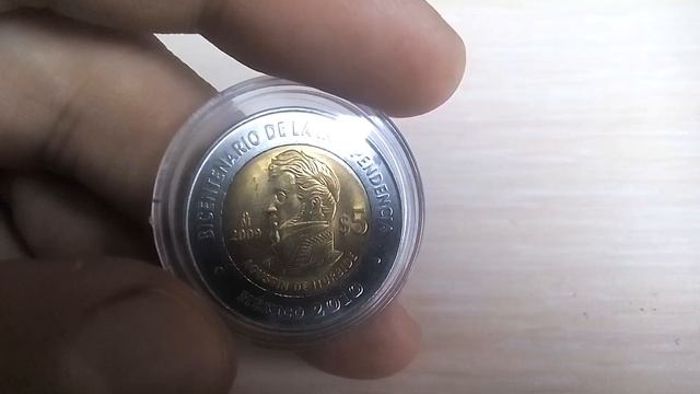 Биметаллические монеты Мексика 5 песо 2009 (471) Агустин де Итурбиде смотреть онлайн