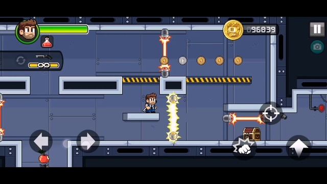Jetpack Joyride Event Special Level Sector 3-S with Barry Steakfries (No Damage) | Dan The Man #91 смотреть онлайн