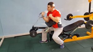 Армрестлинг. Тренировка бицепса и обороны крюка.