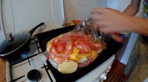 Простой рецепт ДИКАЯ УТКА с картошкой в рукаве