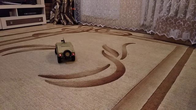 Hummer на базе WPL, масштаб 1:16, тест новой аппаратуры. смотреть онлайн