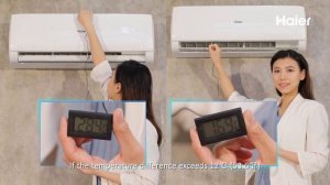 English AC- Poor cooling  of wall mounted air conditioner Haier