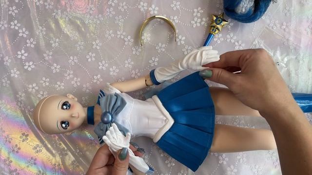 Sailor Mercury Volks Dollfie Dream Sister Doll Unboxing, Setup, & Review + Care Tips! - Sailor Moon