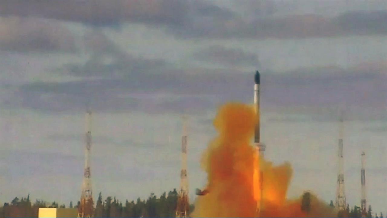 Проведены успешные испытания ракеты "Сармат" с наибольшей в мире дальностью поражения целей