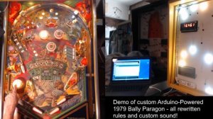 Bally Paragon Custom Pinball w/enhanced rules and all new sound!