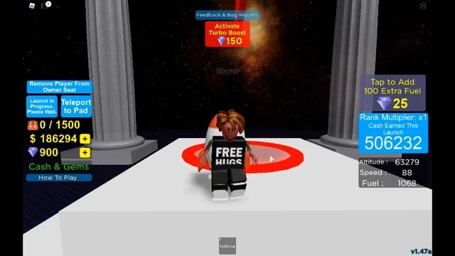 Roblox 3-2-1 Blast Off Simulator Rebirth! смотреть онлайн