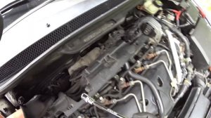 Volvo xc70/xc90 2.4D Замена подушки(верхней) двигателя.