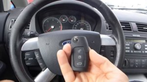 Форд Ц Макс изготовление дубликата чип ключа зажигания в Минске Ford С Max Remote Key Programming
