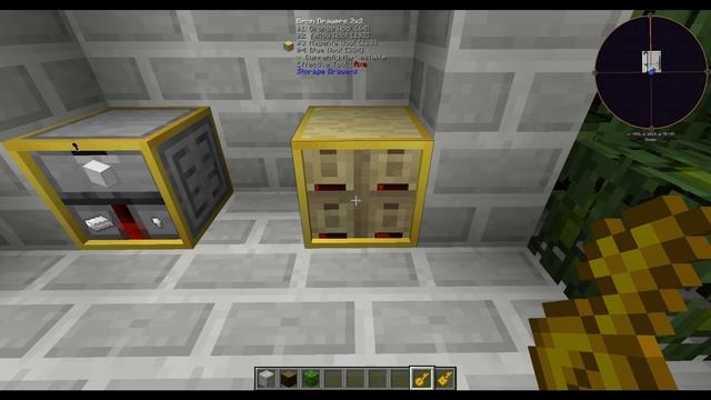 Minecraft Storage Drawers Tutorial