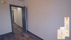 Видеообзор двухкомнатной квартиры площадью 56 кв.м.