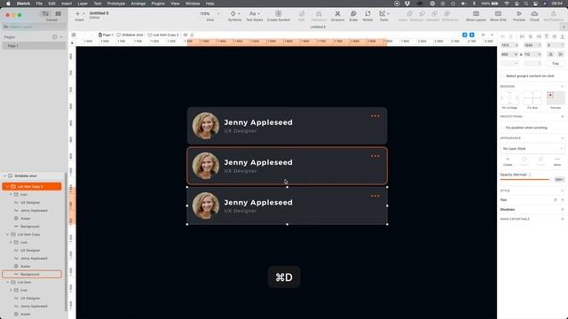 Duplicate Elements Quickly in Sketch - Tips & Tricks