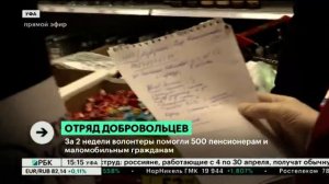 В Уфе более 300 волонтеров доставляют продукты и лекарства пожилым людям на дом