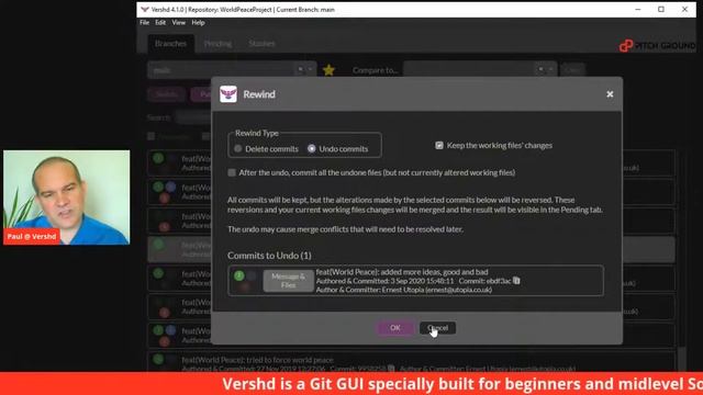 Introducing Vershd-Effortless git GUI смотреть онлайн