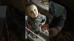 Маленький Лёва, 1 год 8 месяцев. Маняпа!