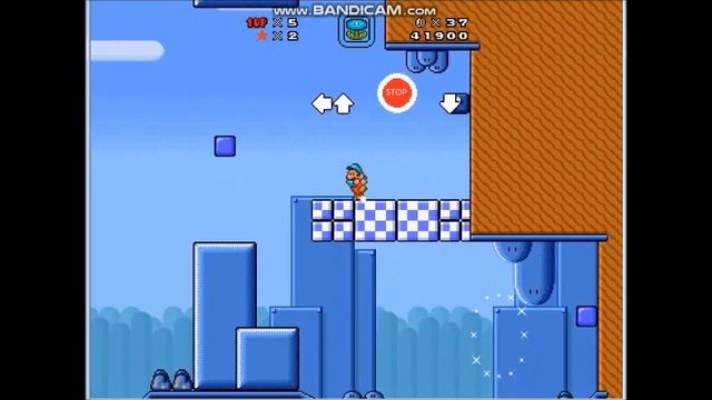 SMBX Custom Level: Blue Block Boulevard смотреть онлайн