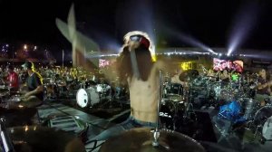 Song #2 | Rockin'1000 That's Live 2016 - Drum Cam