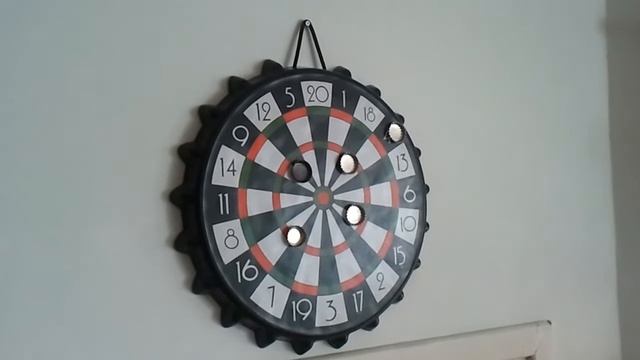 Игра дартс магнитный "Пивная крышка" .mp4 смотреть онлайн