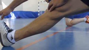 Подготовительное упражнение. Растяжка мышц задней поверхности бедра.