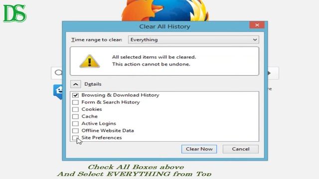 How to Clear Browser History, Cache and Cookies in Firefox | Definite Solutions смотреть онлайн