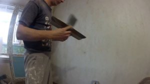 Как шпаклевать стены(для начинающих)