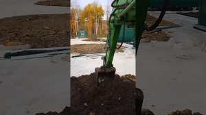 Mitsubishi MX 35 мини #эксковатор планировка плодородки