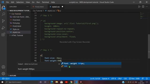 CSS Tutorial for beginner || Fonts in CSS || Web development || Tutorial #20