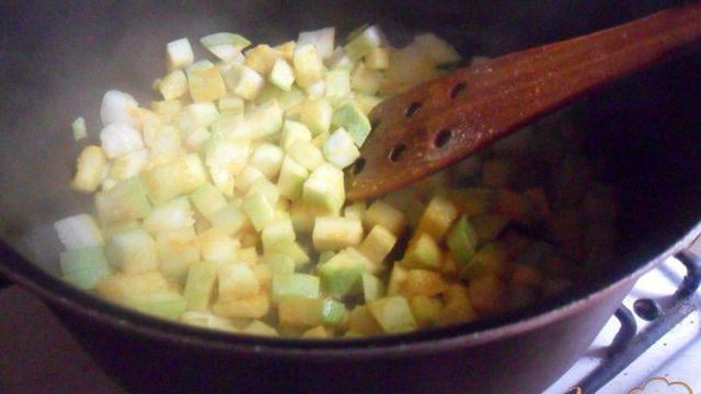 Кабачковый суп - пюре