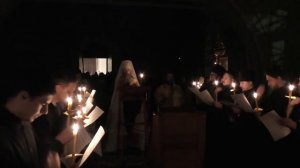 Чтение канона предпразднства Рождества Христова