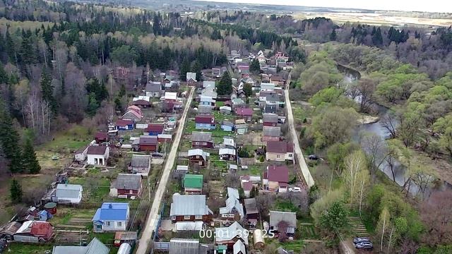 Полёты на даче. Открытие весеннего сезона.