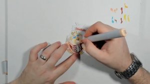 Garbage Pail Kids Sketch Card Hacked Hogan