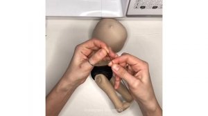 Как пришить голову кукле, чтобы голова поворачивалась