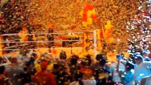 HulK Hogan's 61st Birthday after WWE Raw went off the air 8/14/2014 in Portland, Or
