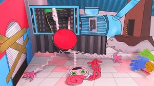 DIY♥ MOMMY LONG LEGS WITH THE GRINDER - POPPY PLAYTIME CHAPTER2 GAMING BOOK  파피플레이타임챕터2 마미롱레그 분쇄 게임