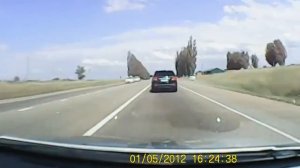 Занесло на встречку .