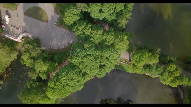 Лефортовский парк. Аэросъемка. Май 2018 смотреть онлайн