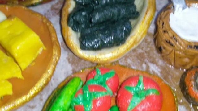 авторская картина из глины своими руками
