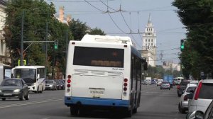 В Воронеже отменили автобусную остановку на улице Комарова возле Троицкой церкви