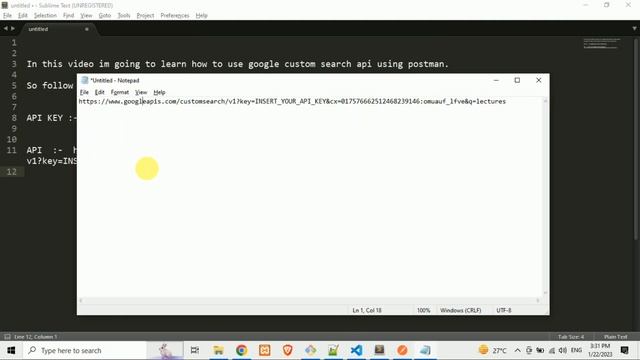 Google Search API | custom search json api | How to use Google Search API using Postman