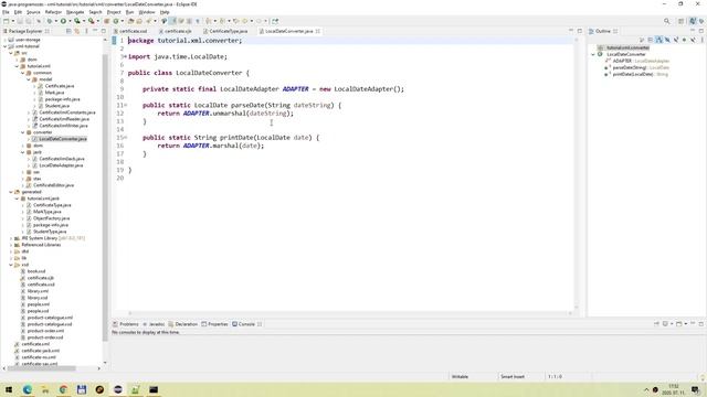 [Java #109] XML JAXB - xjc és schemagen használata смотреть онлайн