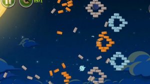 Angry Birds Space - Level 1-14 - 100% Space Eagle Walkthrough - Pig Bang